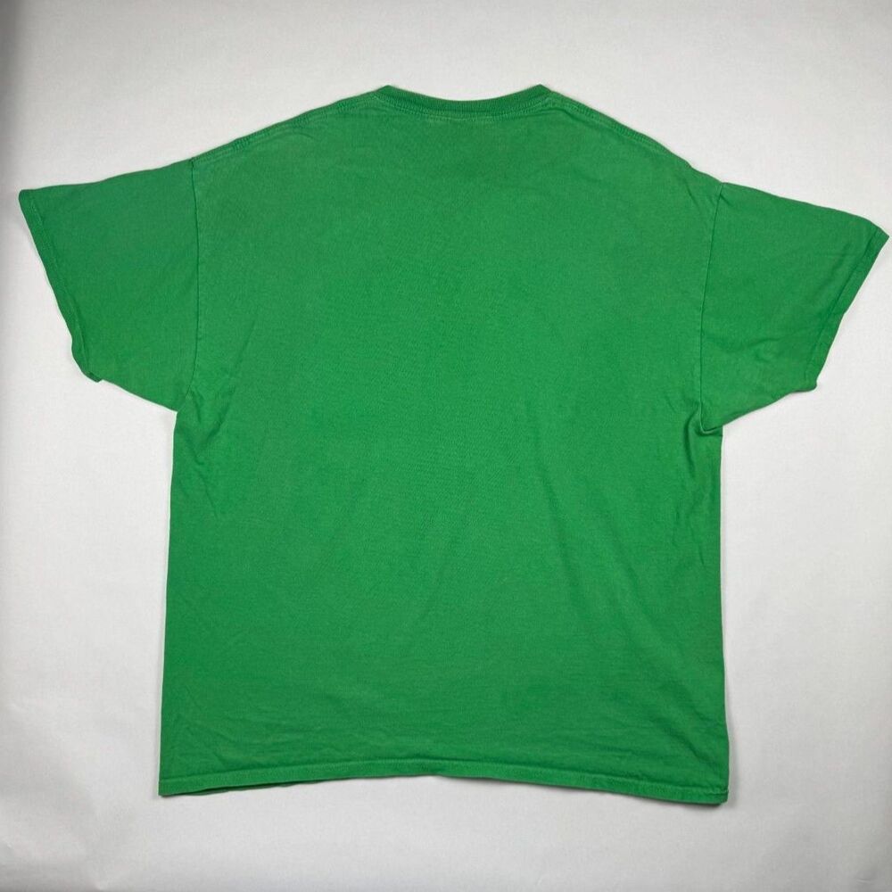 Amoeba Music San Francisco Record Store T-Shirt Green Yellow Logo Mens XL Gildan - Picture 3 of 6